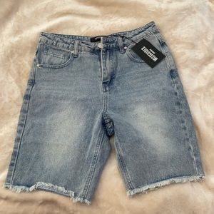 Misguided Denim shorts (with tags)